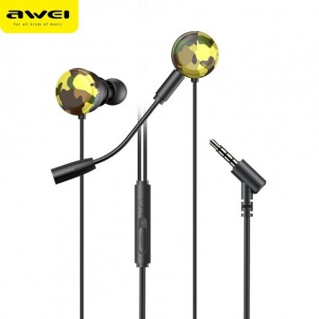 Наушники AWEI L6 green/blue