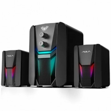 Колонки Aula N-189, 5Вт+2*3Вт, USB, 3.5мм (black)