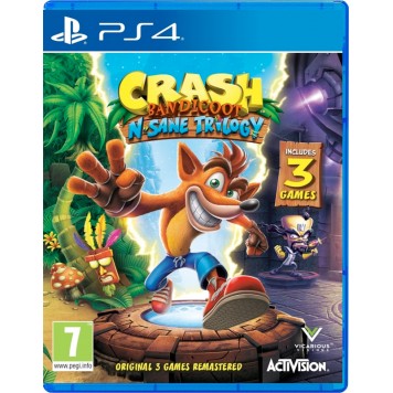 Игра PS4 Crash Bandicoot Nsane
