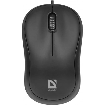 Мышь Defender Patch MS-759 Black, 3 кн., 1000 dpi, USB