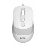Мышь A4 Fstyler FM10 белый/серый USB