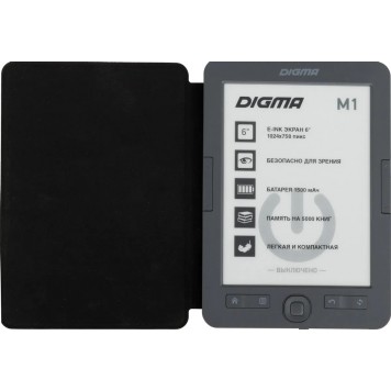 Электронная книга Digma M1 (M1G) темно-серый