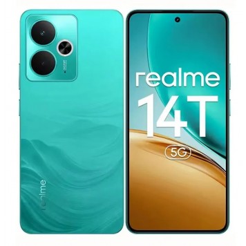 Смартфон Realme 14T 5G 12/256Gb зелёный