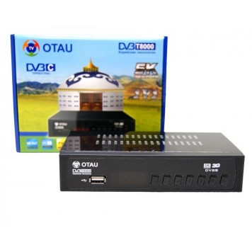 Ресивер DVB-T2 OTAU T-8000