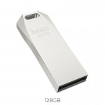 Флеш-накопитель USB 128GB Hoco UD4 Intelligent Metal (silver)
