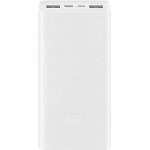 Повер Банк Xiaomi Mi 3 20000 mAh USB-C 18W PLM18ZM White