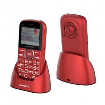 Телефон Maxvi B5ds red