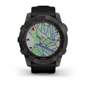 Умные часы Garmin Fenix 7X Sapphire Solar, Black