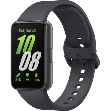 Смарт-часы Samsung Galaxy Fit 3 SM-R390, 1.6", графитовый/графитовый