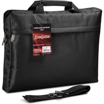Сумка ExeGate Start S15 Black, черная15.6"