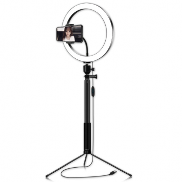 Огонек OG-SMH02 лампа кольцевидная со штативом (26см)